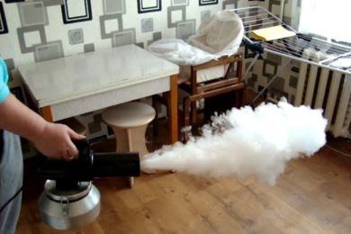 Удаление запахов и пятен