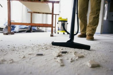 Уборка после ремонта и строительства